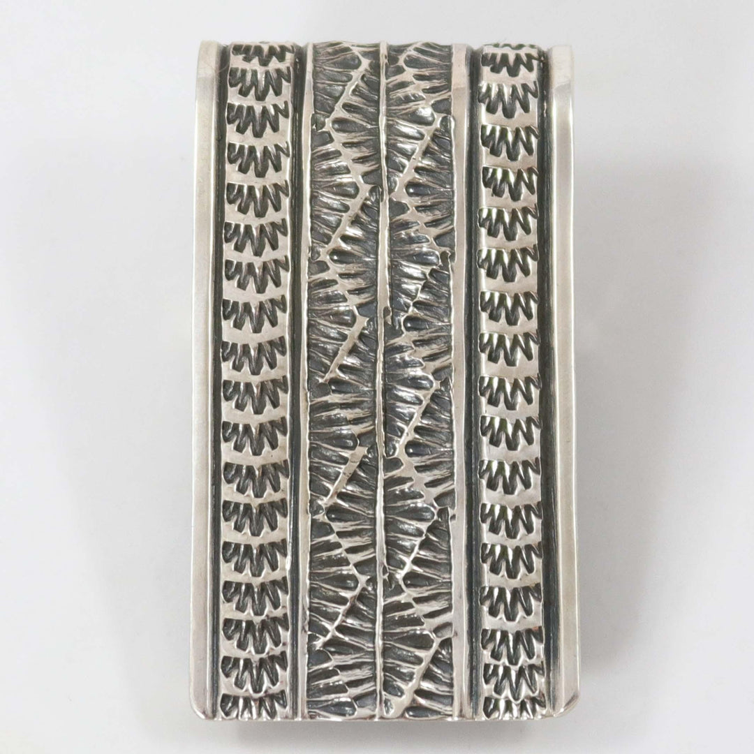 Stamped Silver Money Clip by Sunshine Reeves - Garland's