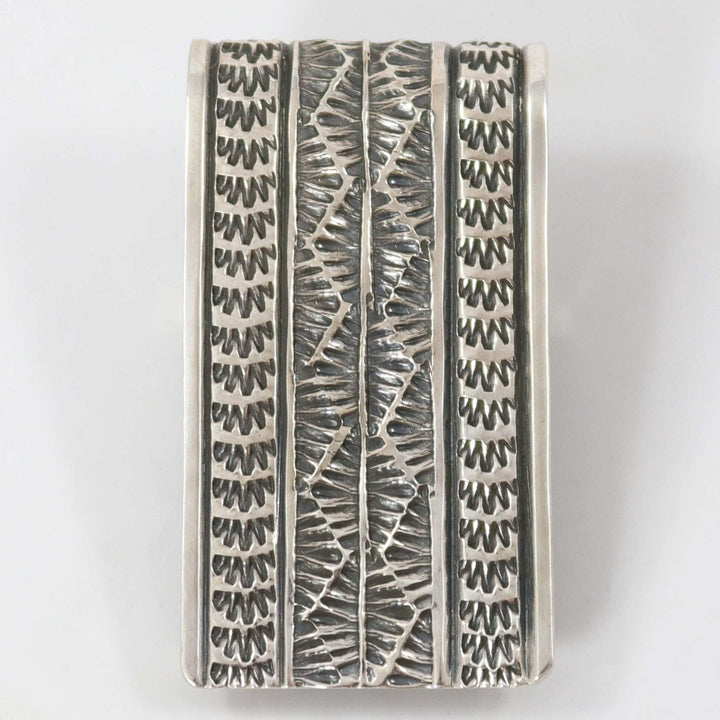 Stamped Silver Money Clip by Sunshine Reeves - Garland's