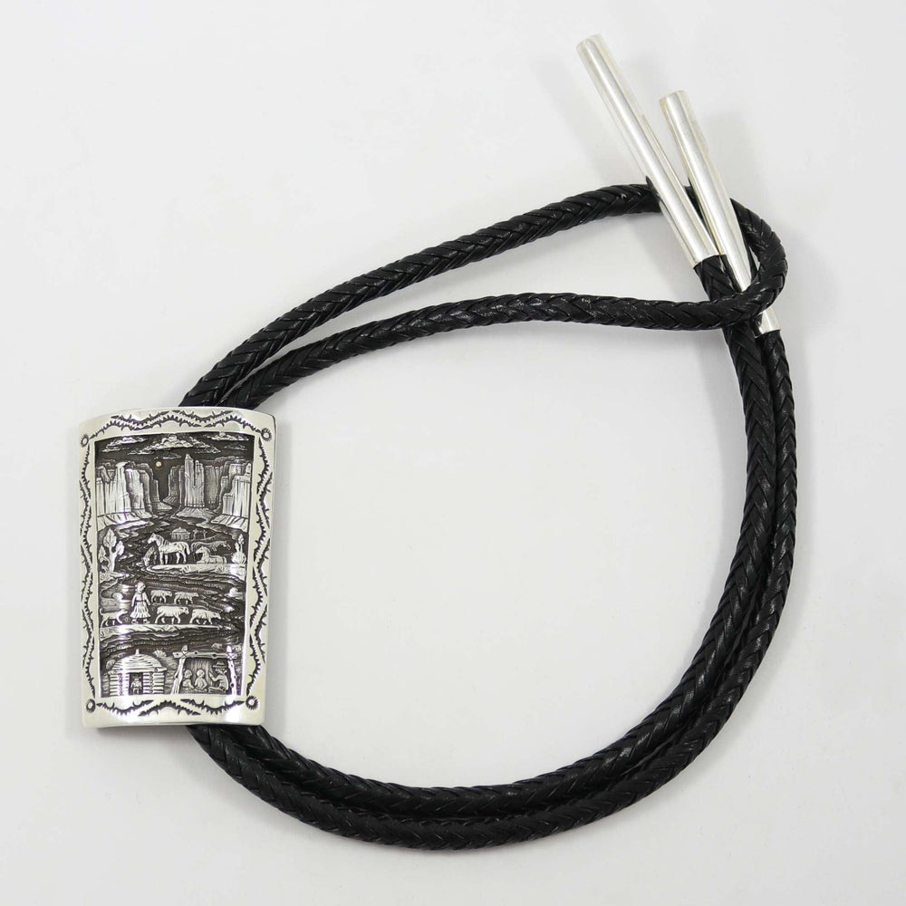 Storyteller Bola Tie by Cody Hunter - Garland's