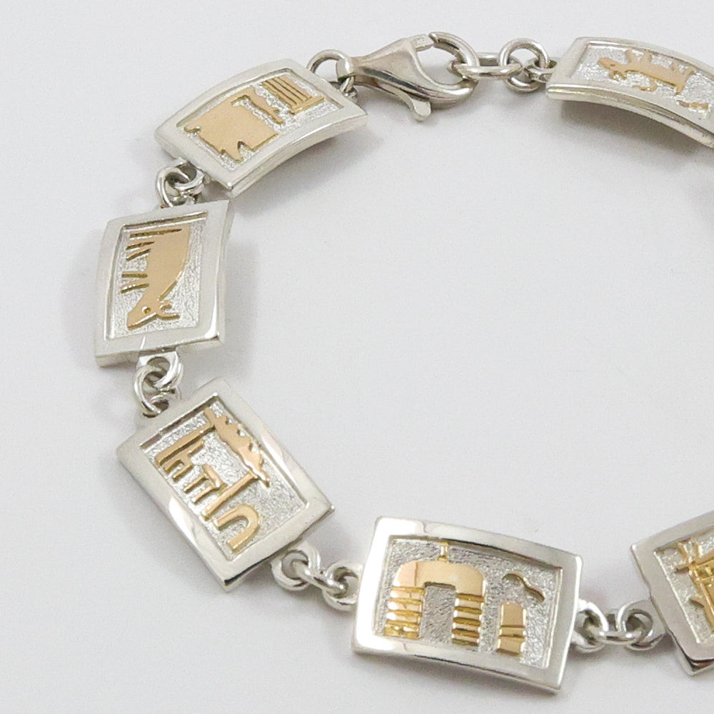 Storyteller Link Bracelet by Robert Taylor - Garland's