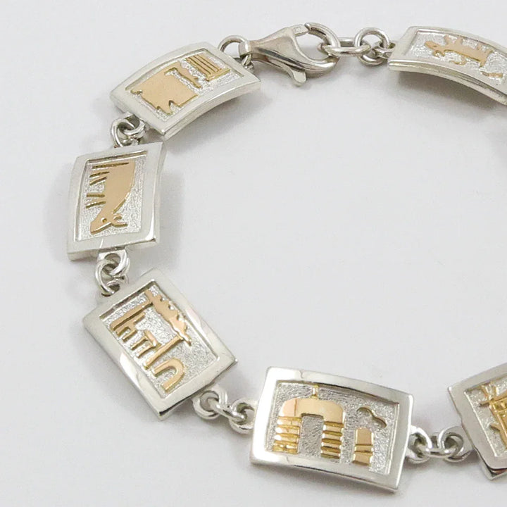 Storyteller Link Bracelet by Robert Taylor - Garland's