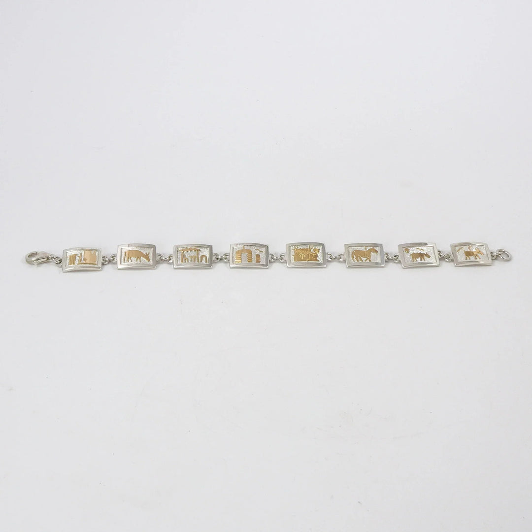 Storyteller Link Bracelet by Robert Taylor - Garland's