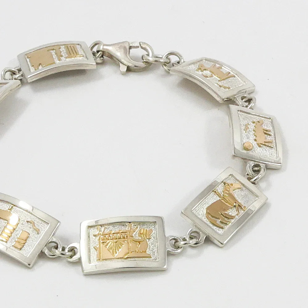 Storyteller Link Bracelet by Robert Taylor - Garland's
