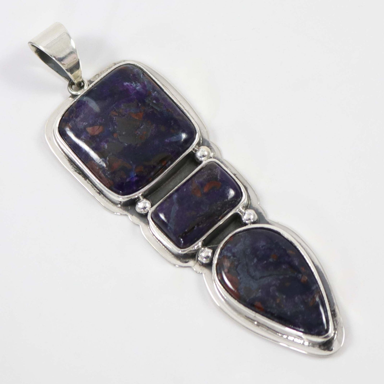 Sugilite Pendant by Noah Pfeffer - Garland's