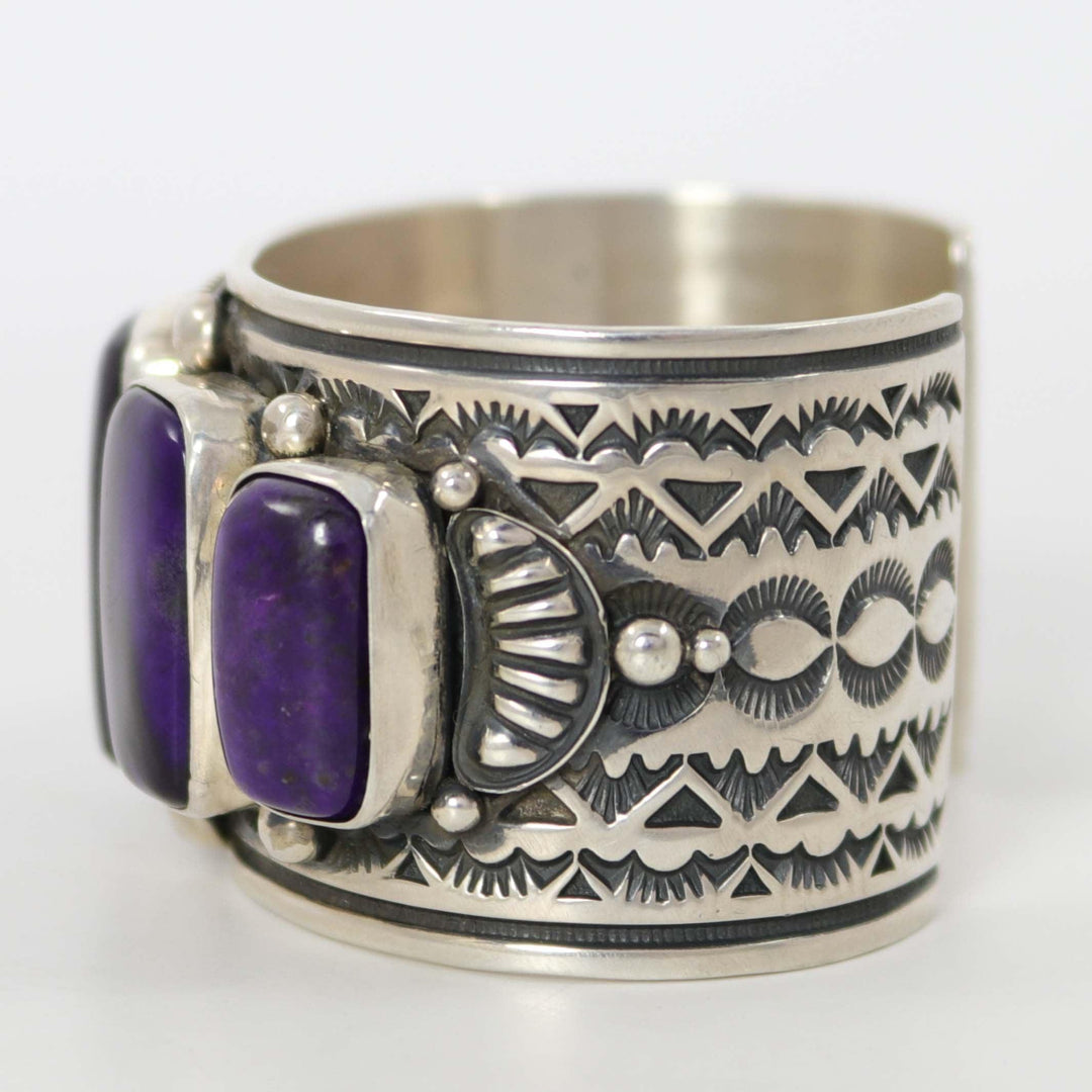 Sugilite Row Cuff by Albert Jake and Bruce Eckhardt - Garland's