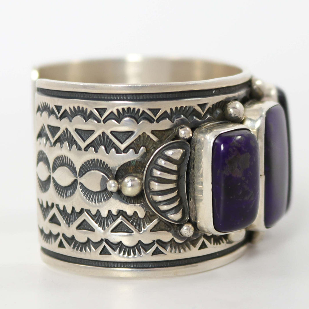 Sugilite Row Cuff by Albert Jake and Bruce Eckhardt - Garland's