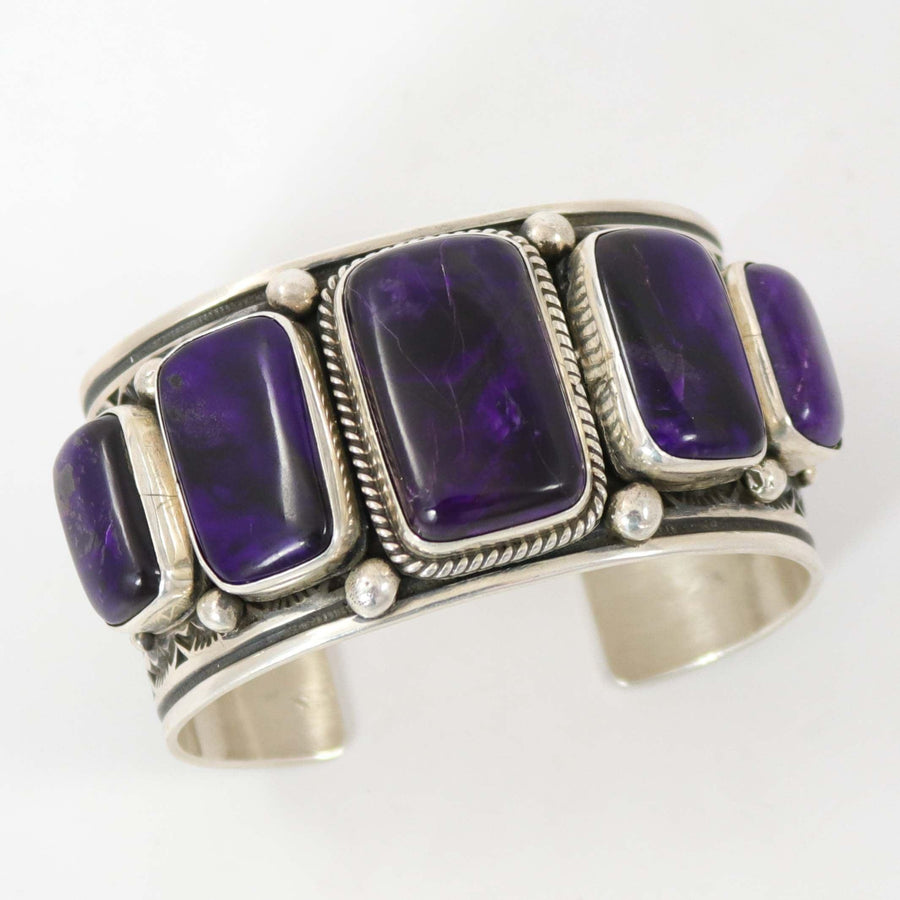 Sugilite Row Cuff by Albert Jake and Bruce Eckhardt - Garland's