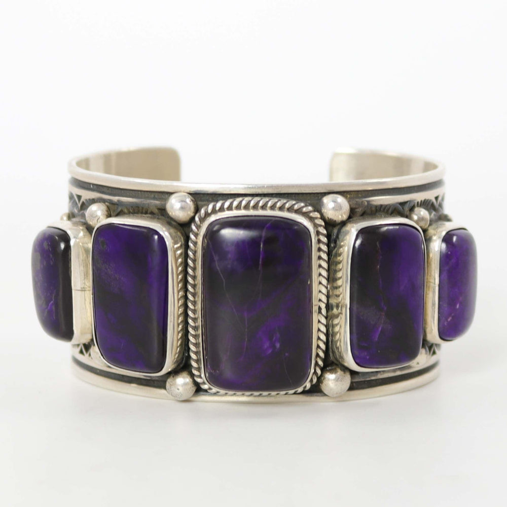 Sugilite Row Cuff by Albert Jake and Bruce Eckhardt - Garland's