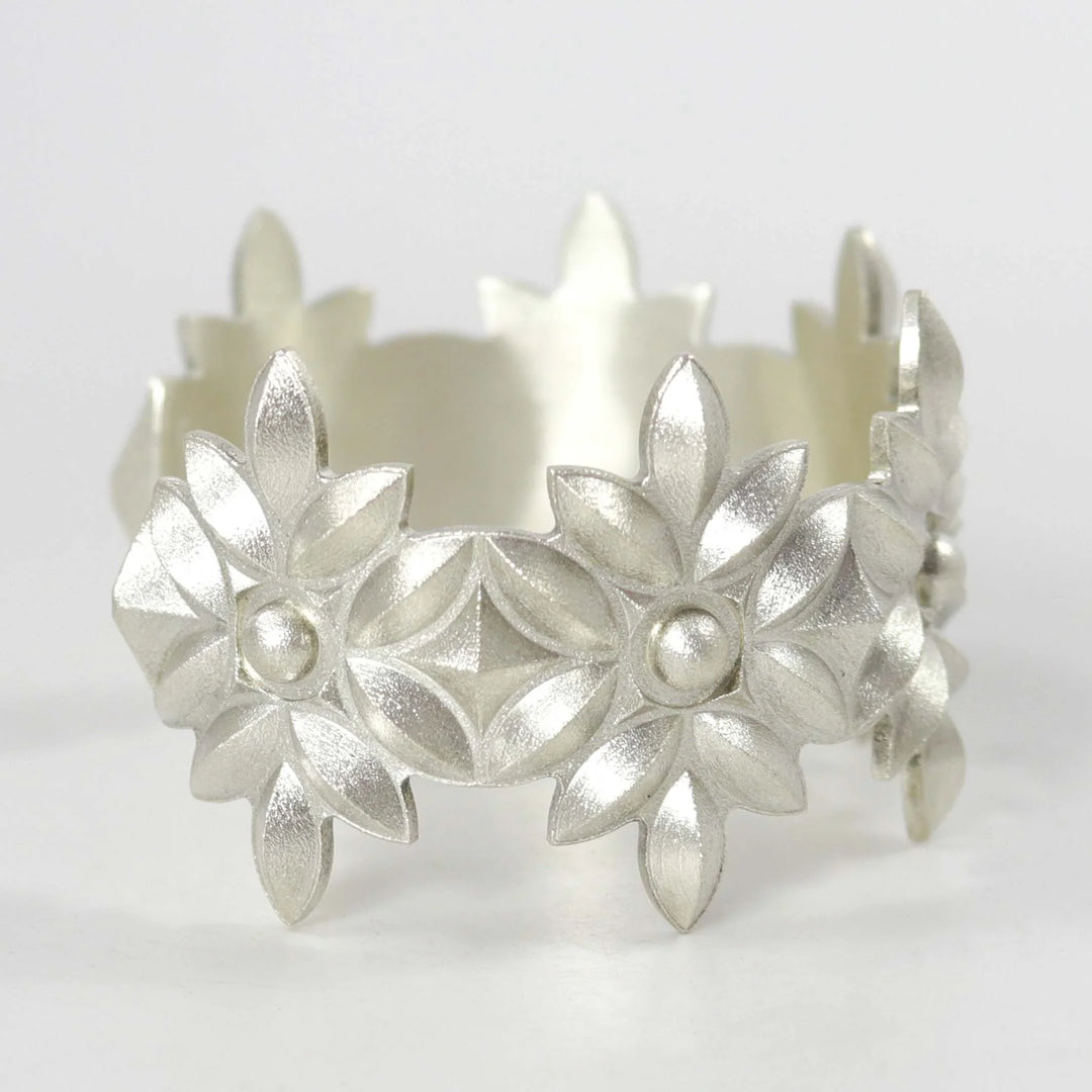 Sweet Pea Blossom Cuff by Maria Samora - Garland's