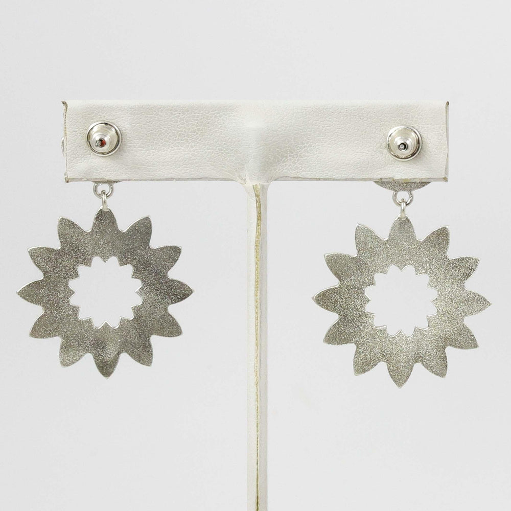 Sweet Pea Circle Earrings by Maria Samora - Garland's