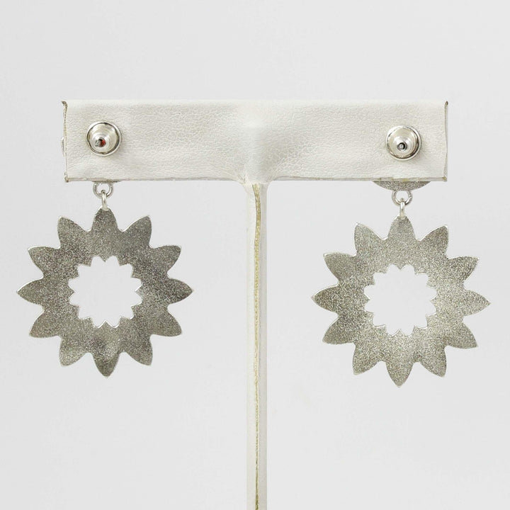 Sweet Pea Circle Earrings by Maria Samora - Garland's
