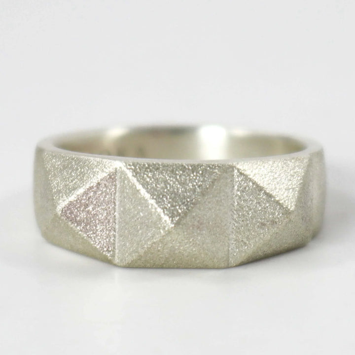 Triple Pyramid Ring by Maria Samora - Garland's
