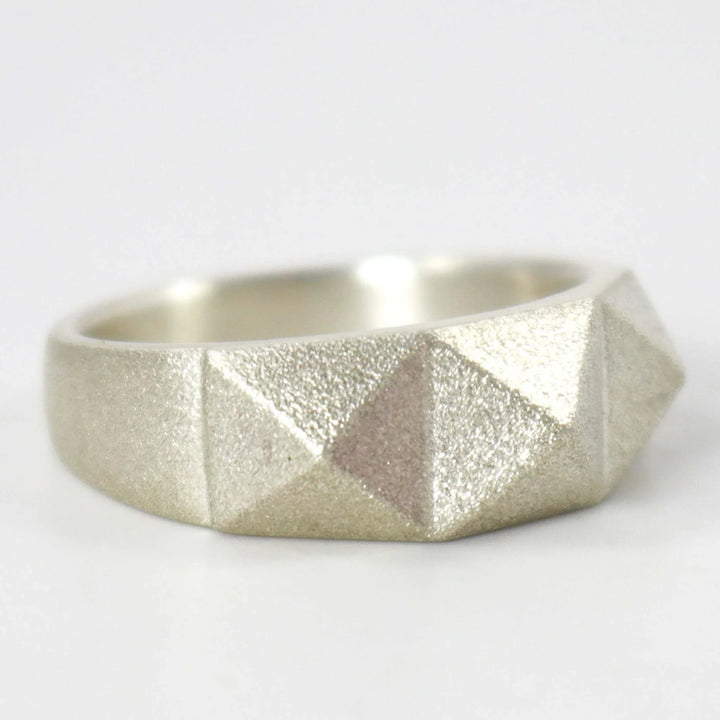 Triple Pyramid Ring by Maria Samora - Garland's