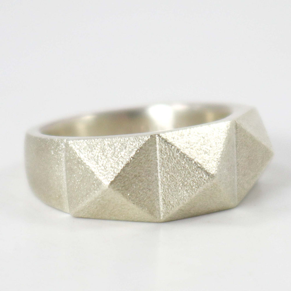 Triple Pyramid Ring by Maria Samora - Garland's