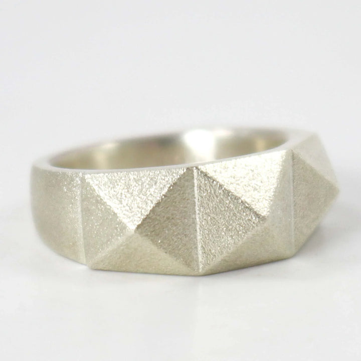 Triple Pyramid Ring by Maria Samora - Garland's