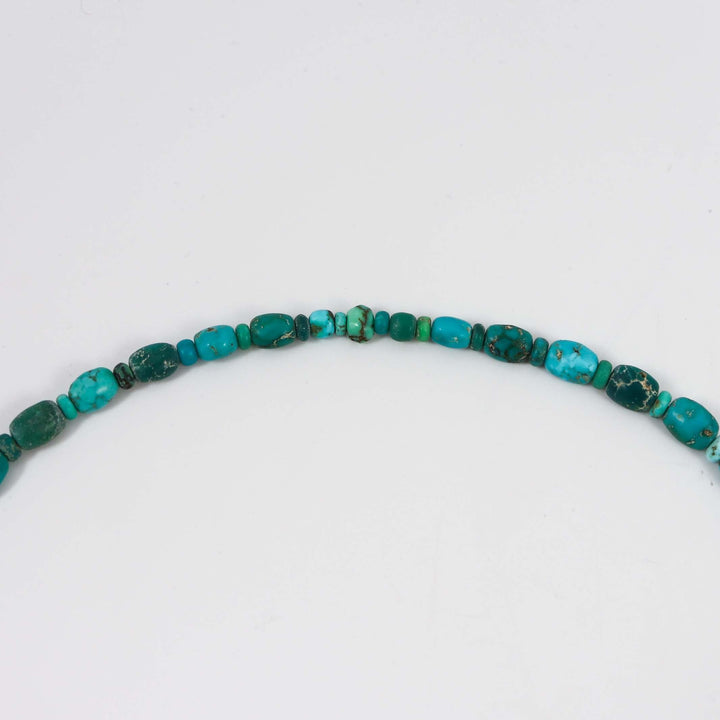 Turquoise and Variscite Necklace by Bob Hall - Garland's