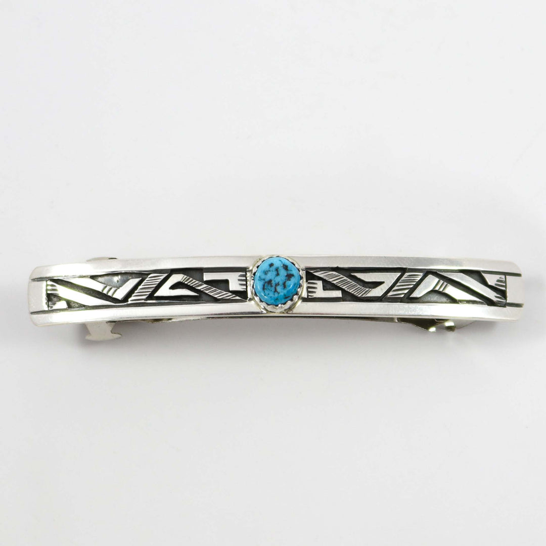 Turquoise Barrette by Peter Nelson - Garland's