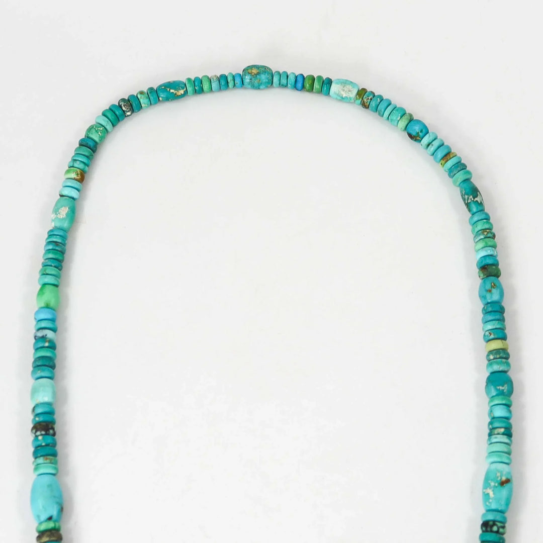 Turquoise Bead Necklace by Bob Hall - Garland's