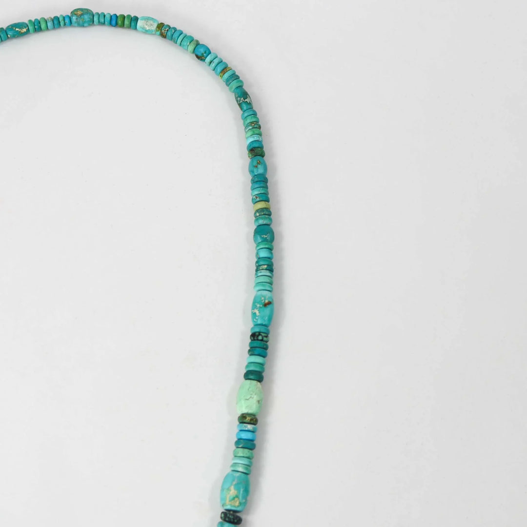 Turquoise Bead Necklace by Bob Hall - Garland's