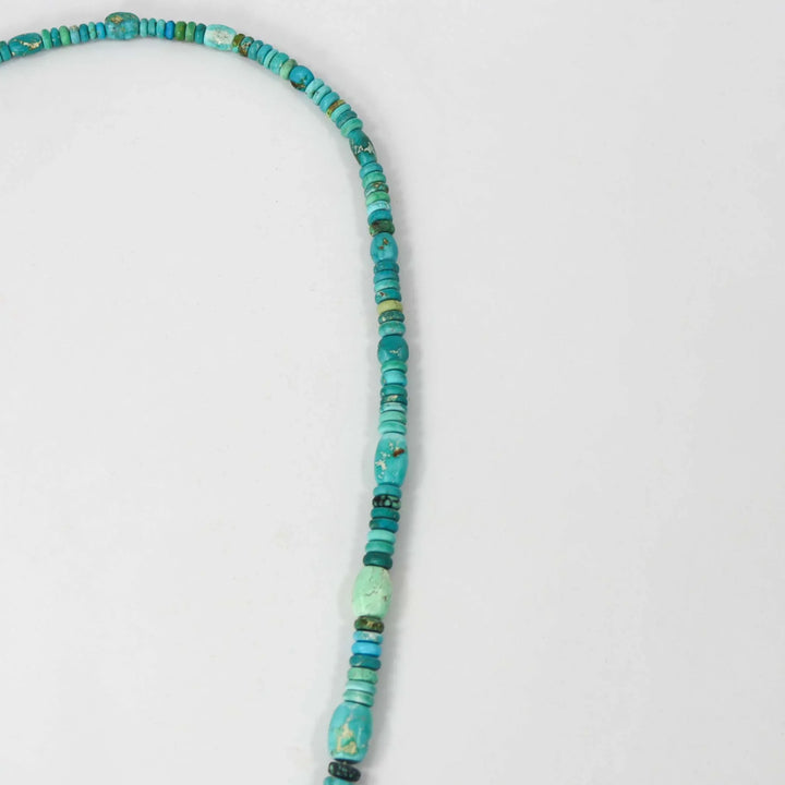 Turquoise Bead Necklace by Bob Hall - Garland's