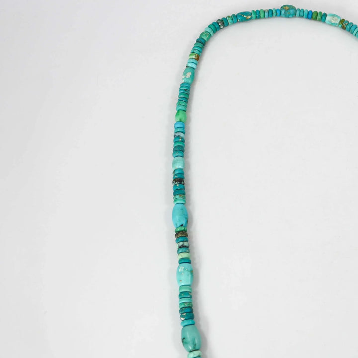 Turquoise Bead Necklace by Bob Hall - Garland's