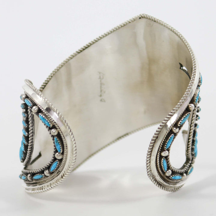 Turquoise “Carol” Cuff by Billy Betoney - Garland's
