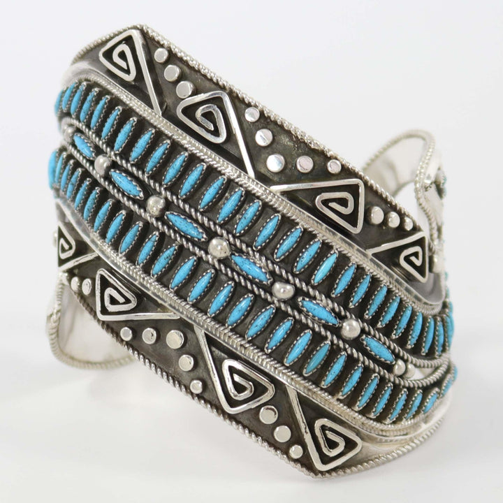 Turquoise “Carol” Cuff by Billy Betoney - Garland's