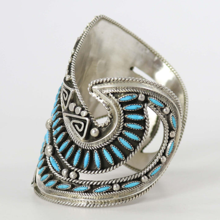 Turquoise “Carol” Cuff by Billy Betoney - Garland's