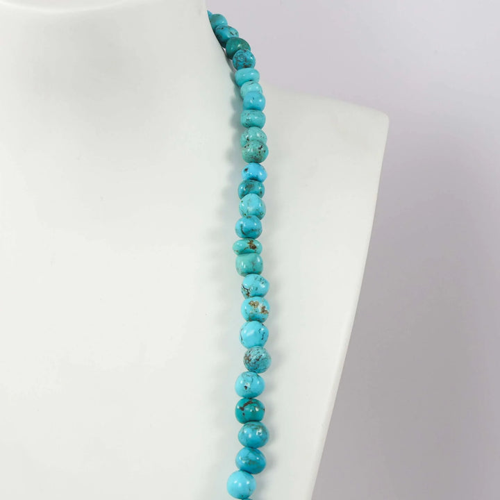 Turquoise Gumball Necklace by Lester Abeyta - Garland's