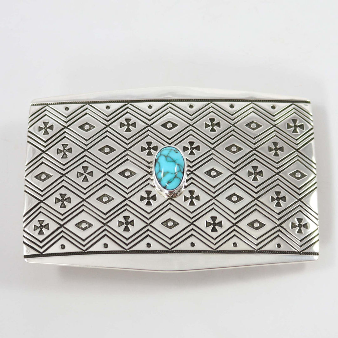 Turquoise Mountain Buckle by Jennifer Curtis - Garland's