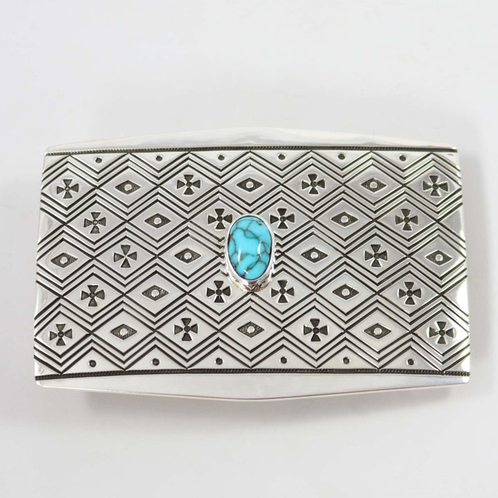 Turquoise Mountain Buckle by Jennifer Curtis - Garland's