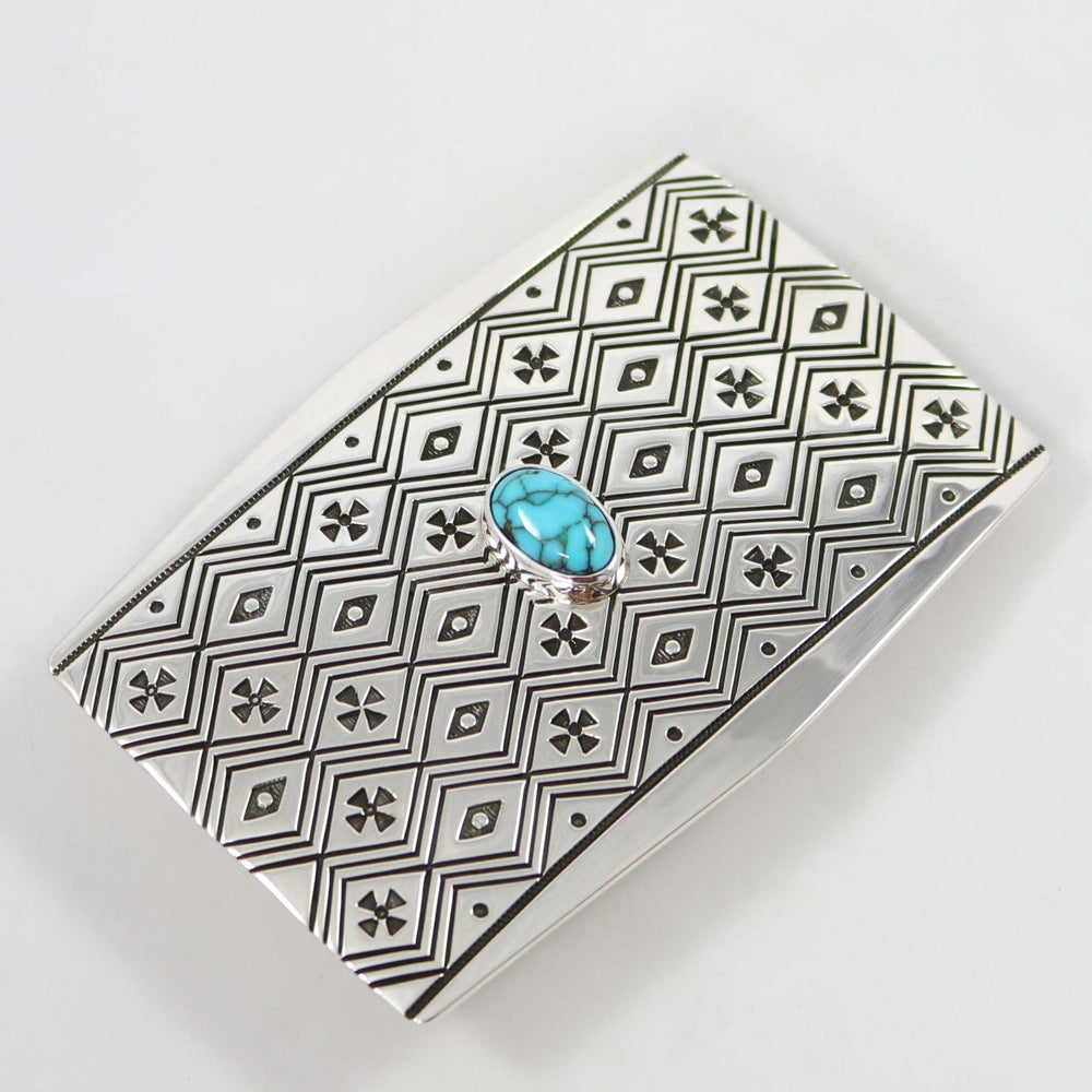 Turquoise Mountain Buckle by Jennifer Curtis - Garland's