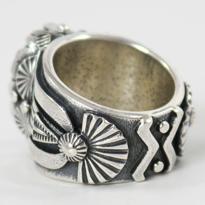 Turquoise Mountain Ring by Curtis Pete - Garland's