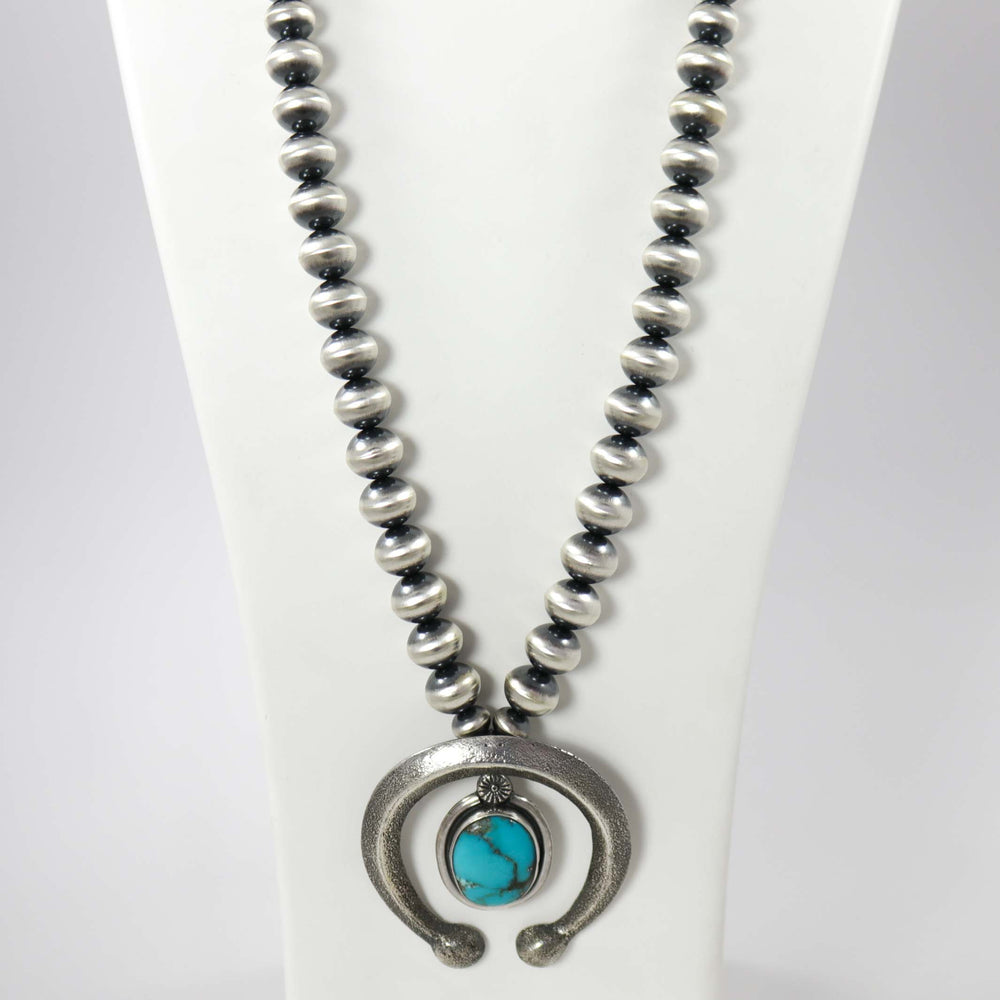 Turquoise Naja Necklace by Benjamin and Ruby Haley - Garland's