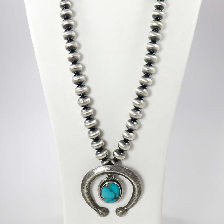 Turquoise Naja Necklace by Benjamin and Ruby Haley - Garland's