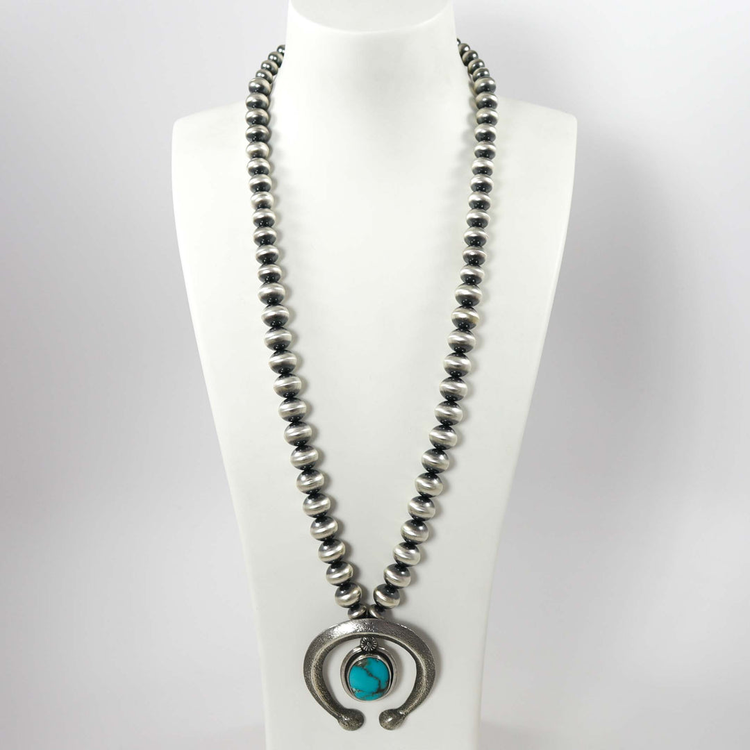 Turquoise Naja Necklace by Benjamin and Ruby Haley - Garland's