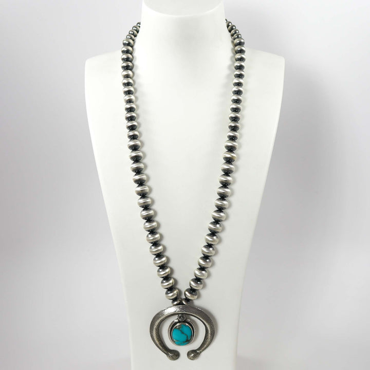 Turquoise Naja Necklace by Benjamin and Ruby Haley - Garland's