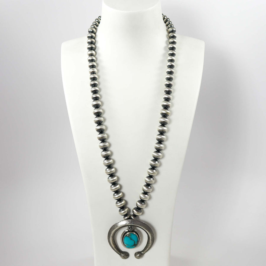 Turquoise Naja Necklace by Benjamin and Ruby Haley - Garland's