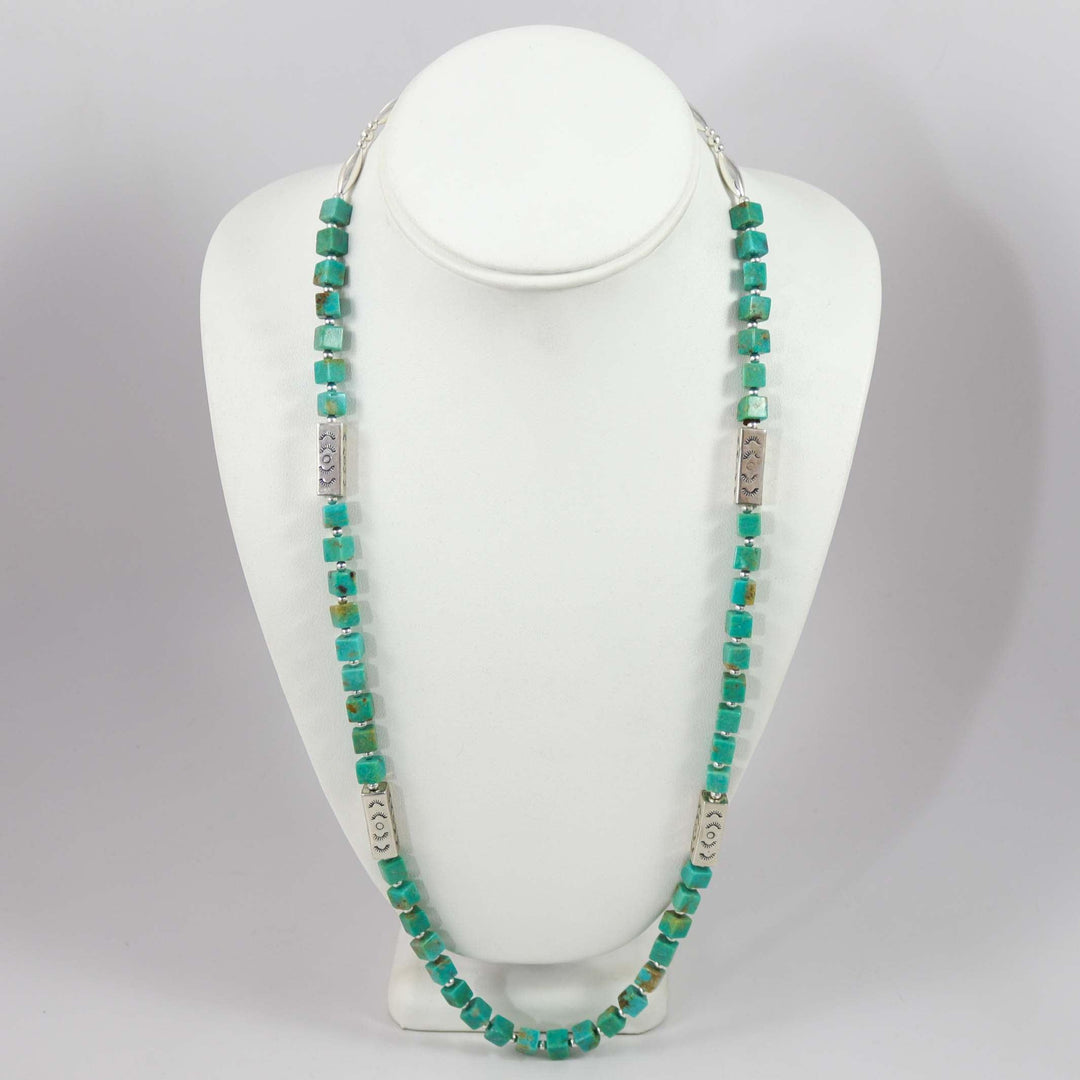 Turquoise Necklace by Lester Abeyta - Garland's