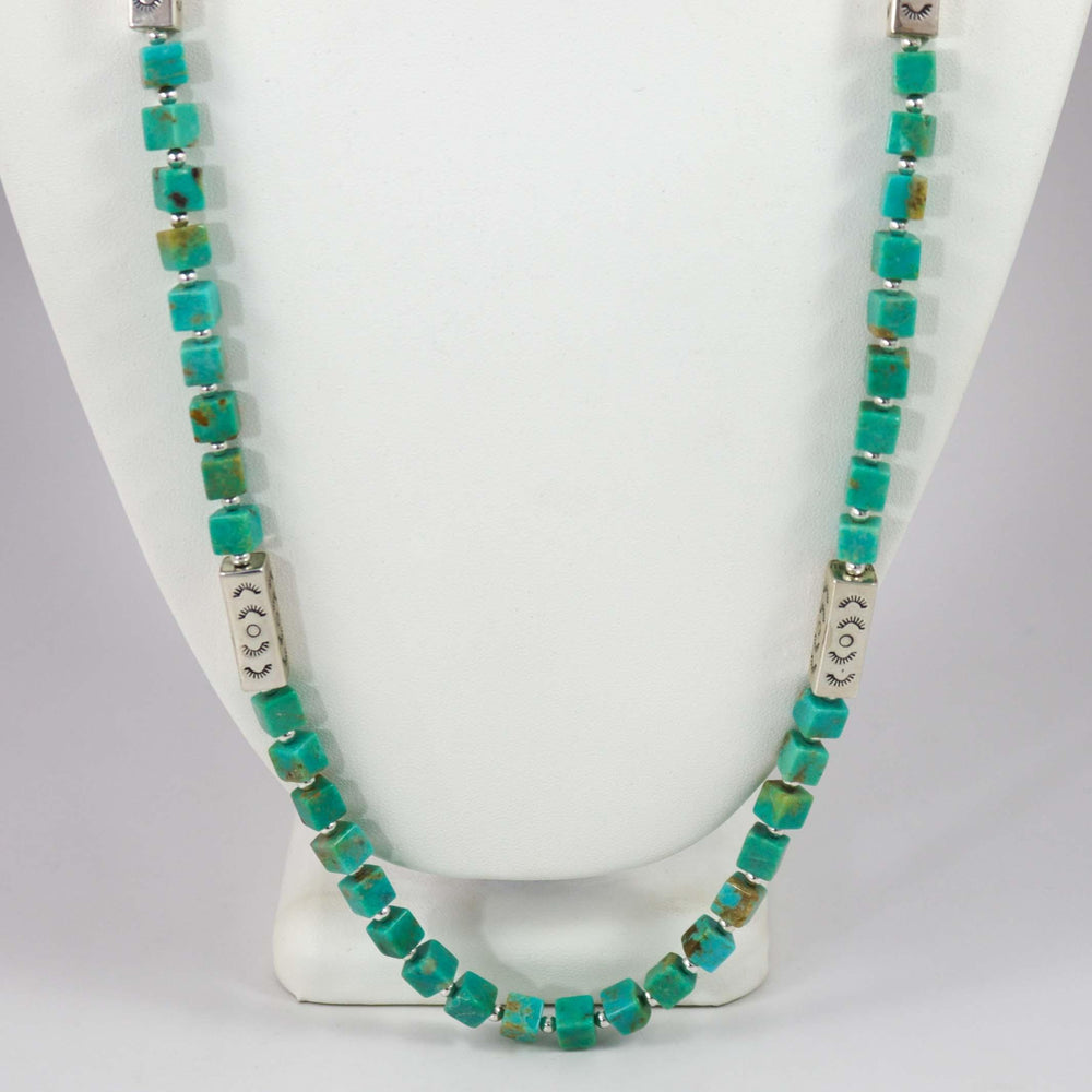 Turquoise Necklace by Lester Abeyta - Garland's