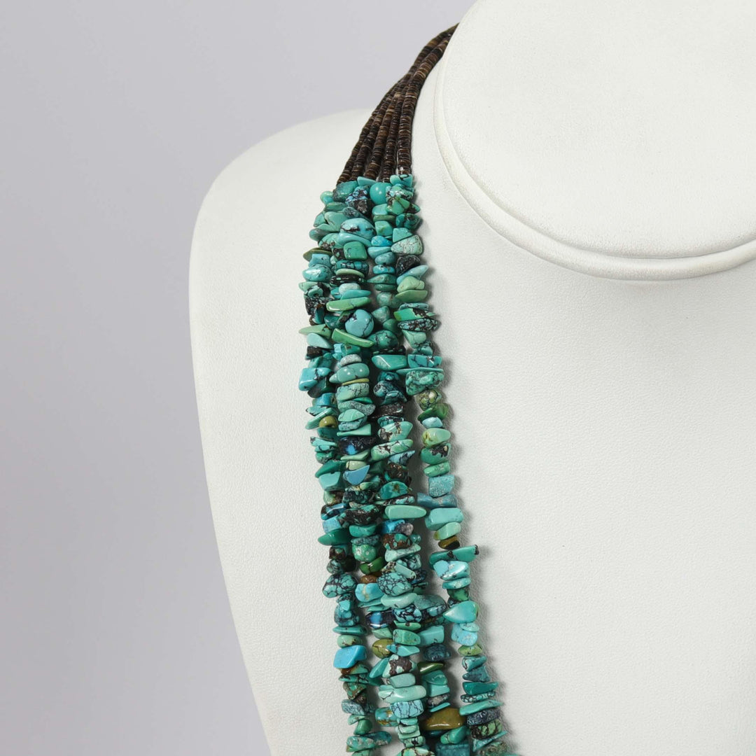 Turquoise Necklace by Raymond Tenorio - Garland's