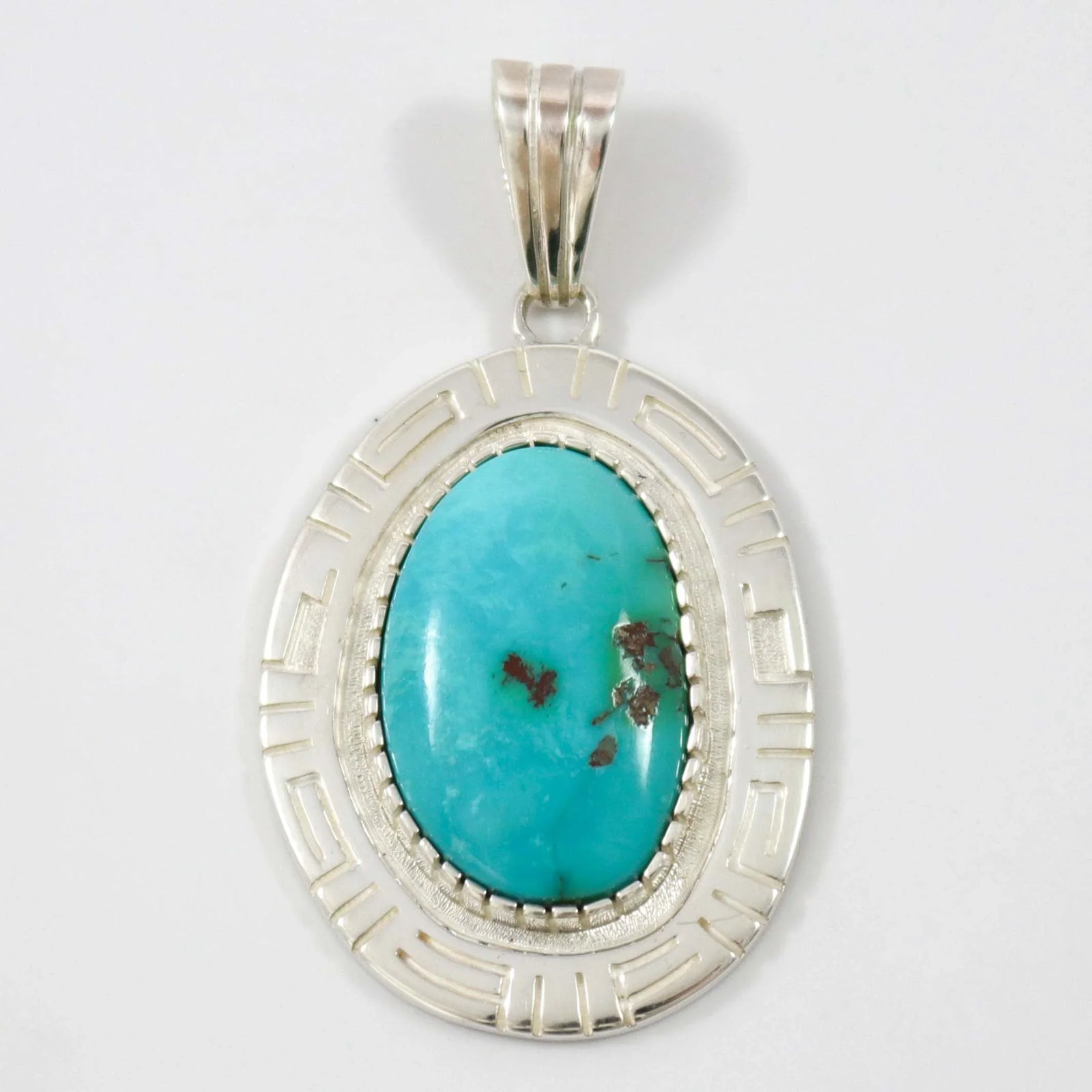 Turquoise Pendant by Robert Taylor - Garland's