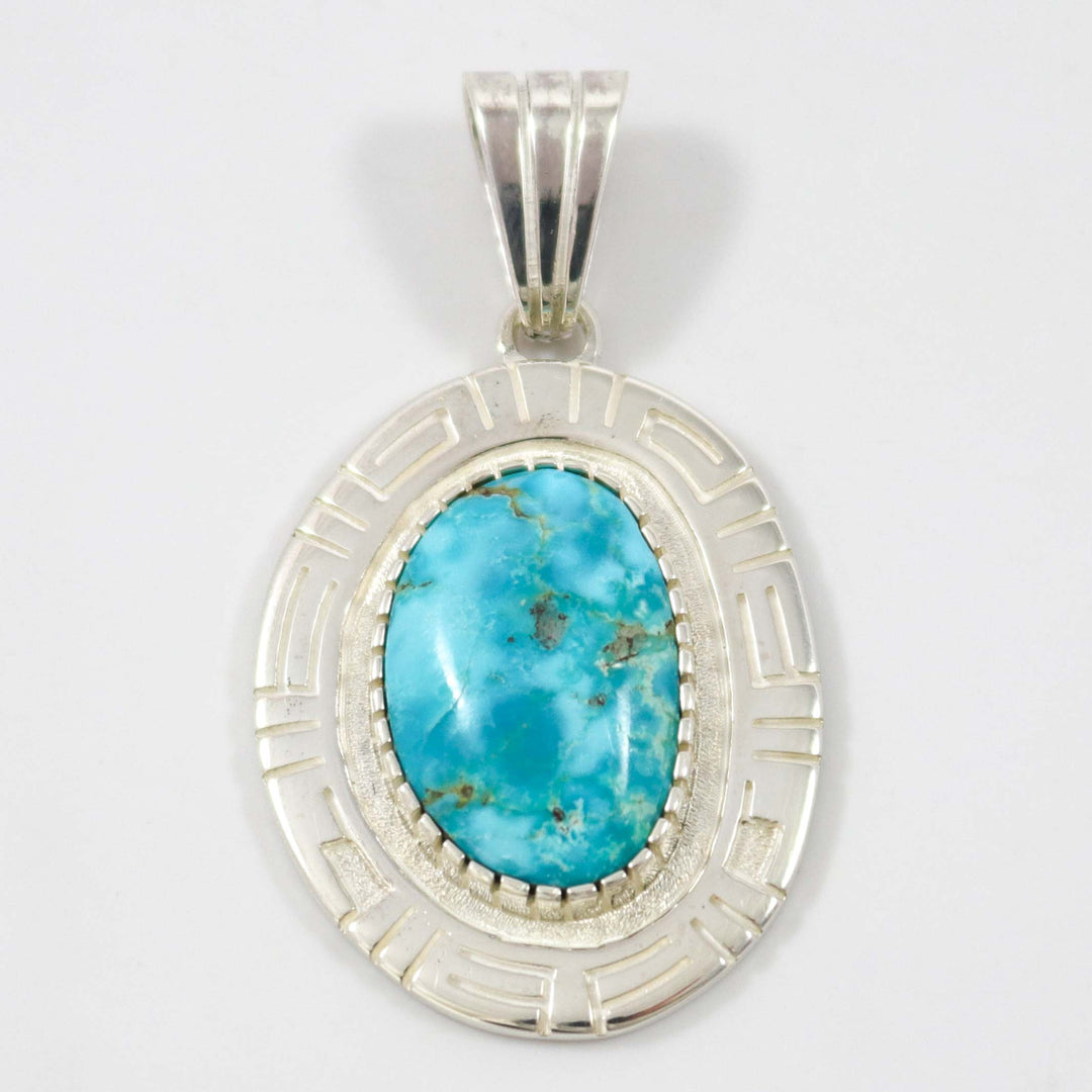 Turquoise Pendant by Robert Taylor - Garland's