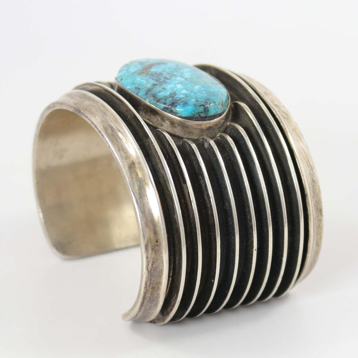 Turquoise Tracks Cuff by Melvin Francis - Garland's