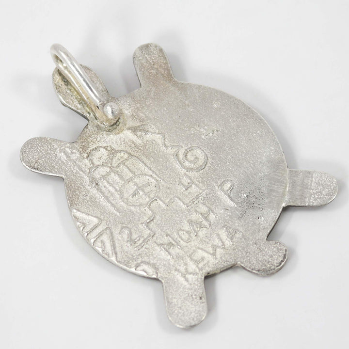 Turtle Pendant by Noah Pajarito - Garland's