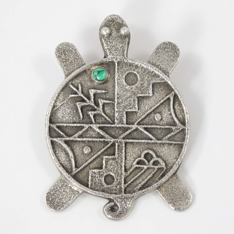 Turtle Pendant by Noah Pajarito - Garland's
