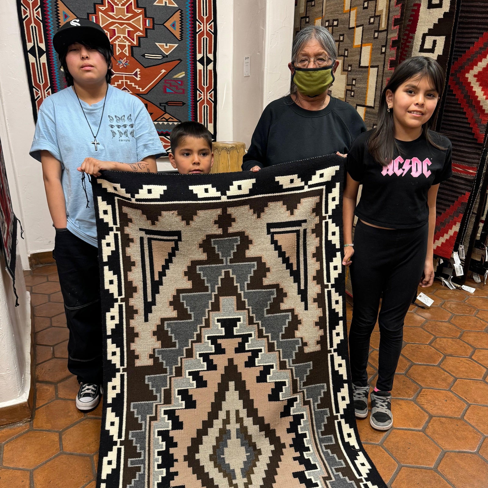 Two Grey Hills Runner by Etta Wilson - Garland's