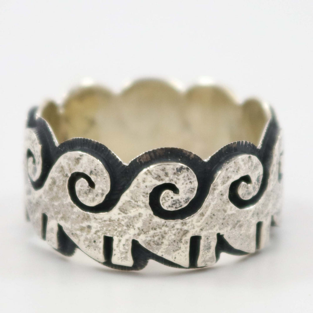 Water Wave Ring by Ruben Saufkie - Garland's