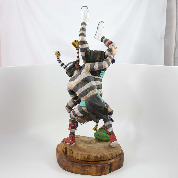 Wrestling Hano Clowns by Raymond Chee - Garland's