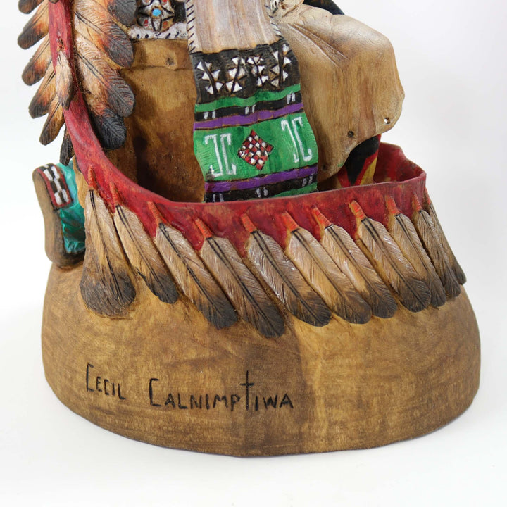 Yellow Star Kachina by Cecil Calnimptewa - Garland's